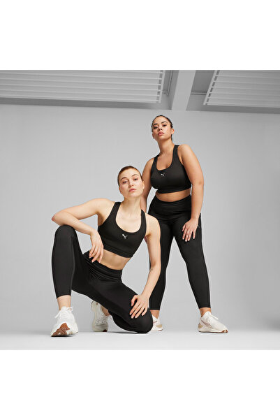 Puma 4Keeps Run Дамски черен спортен сутиен за бягане 52495301