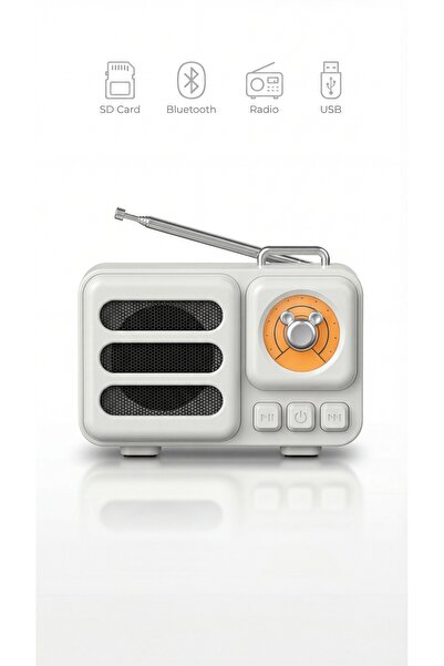 shop Nostlajik Retro Radyo | Bluetooth hoparlör-USB-SD Kart