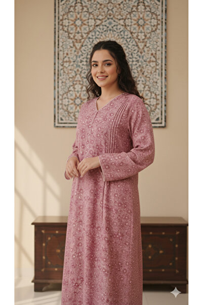 Maison Emarat All over Zari Printed premium Botanical Jalabiya