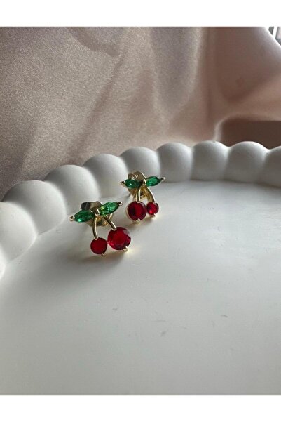 xUPING Cherry Steel Earrings