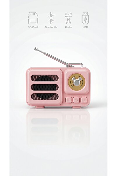 shop Nostaljik Retro Radyo | Bluetooth hoparlör-USB-SD Kart