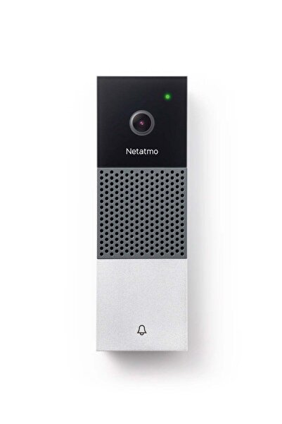 Netatmo جرس الباب الذكي بالفيديو NDB-P – كاميرا عالية الدقة بالكامل 1080 بكسل...
