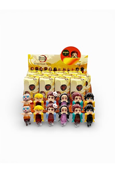 GM oyuncak Demon slayer karakterli kendinden yapışkanlı figür