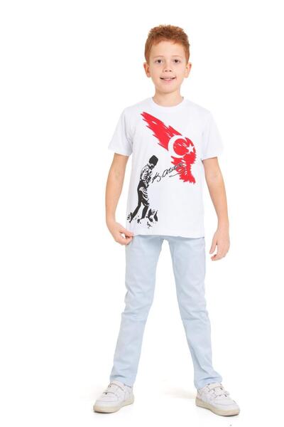 ümitteks iş ve okul kıyafetleri 143 Nisan Boy's Polo Collar 100% βαμβακερό μπ...