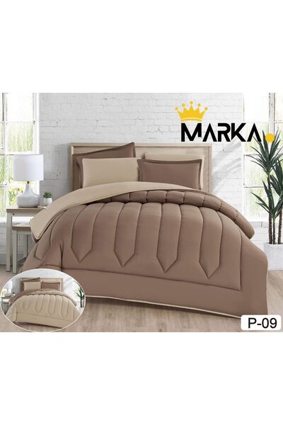 Graciana Double-sided microfiber bed sheet set, 6 pieces