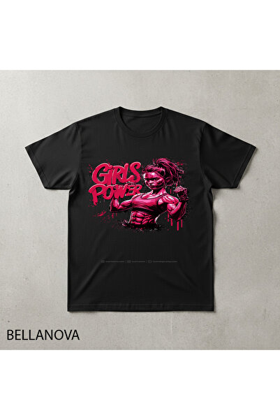 bellanova تيشيرت رياضي أساسي أسود فاخر