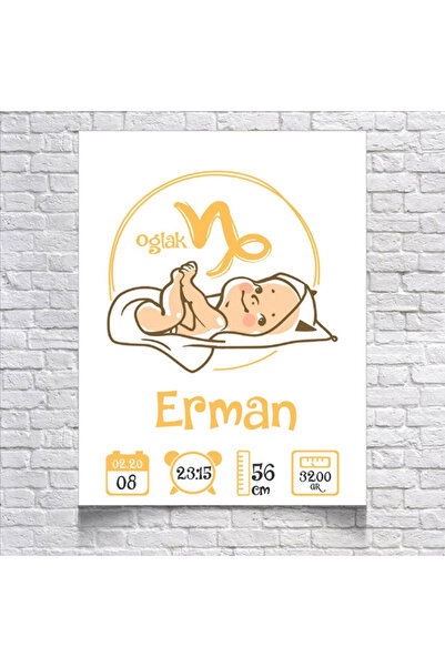 Reysa Tasarım Capricorn and Baby Themed Age Chart
