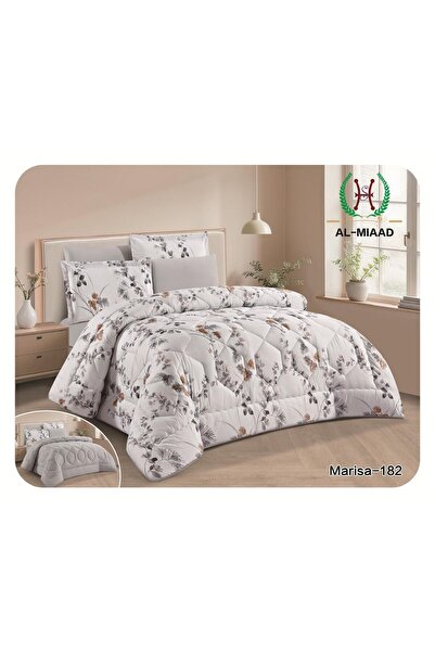 Graciana Single and a half bed sheet set, patterned, double-sided, microfiber...