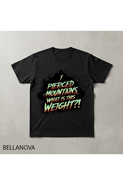 bellanova Premium Μαύρο Βασικό Αθλητικό T-shirt