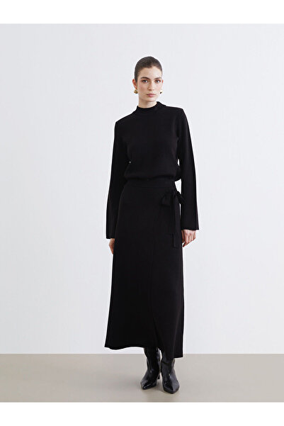 LC Waikiki Vizyon New Season Beli Tie-Detail Knit Skirt