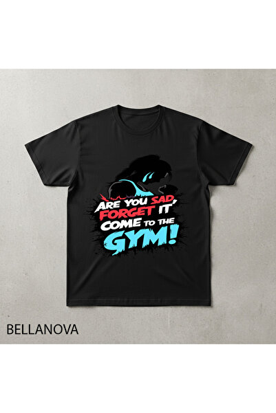 bellanova Premium Μαύρο Βασικό Αθλητικό T-shirt