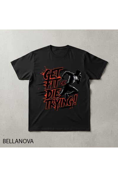 bellanova تيشيرت رياضي أساسي أسود فاخر