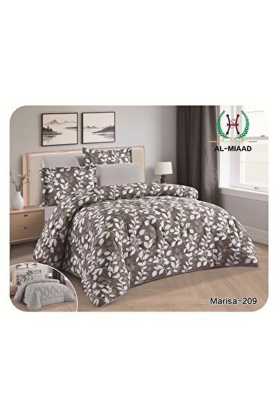 Graciana Single and a half bed sheet set, patterned, double-sided, microfiber...