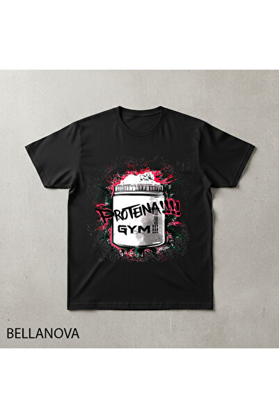 valeriae Premium Μαύρο Βασικό Αθλητικό T-shirt