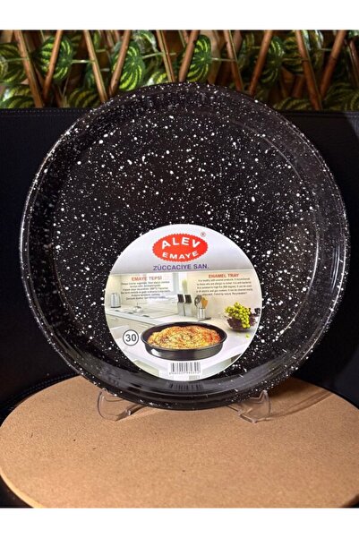 ALEV EMAYE 30 cm Enameled Baking Tray with Spots