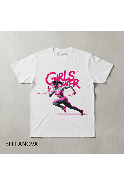 bellanova Premium ΛΕΥΚΟ Βασικό Αθλητικό Μπλουζάκι