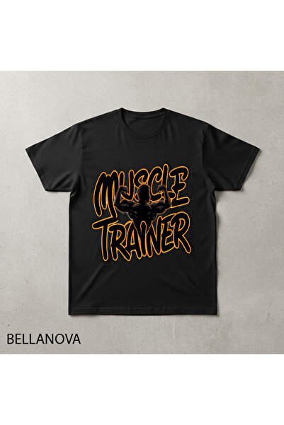 valeriae Premium Μαύρο Βασικό Αθλητικό T-shirt