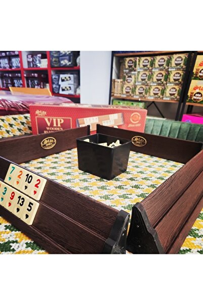 kahvehaneciler Star Vip Wooden Okey Set