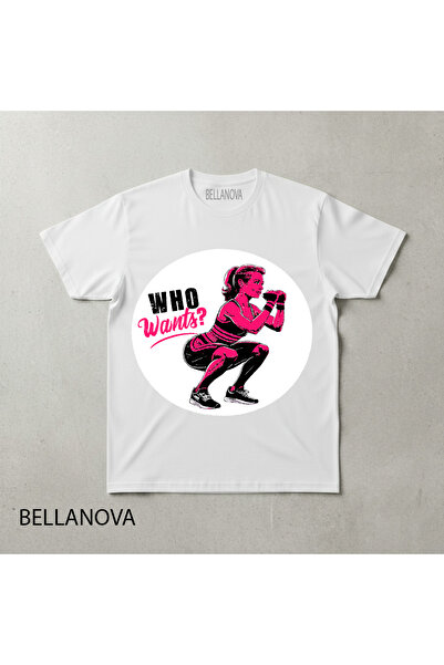 bellanova تيشيرت رياضي أساسي أبيض فاخر