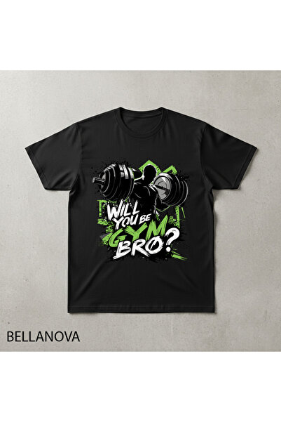 valeriae Premium Μαύρο Βασικό Αθλητικό T-shirt