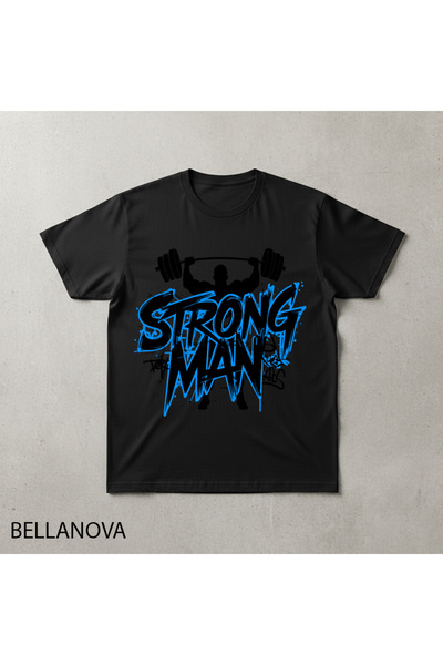 bellanova Premium Μαύρο Βασικό Αθλητικό T-shirt
