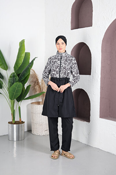 yessir Hijab Swimsuit Set 3-Piece Set