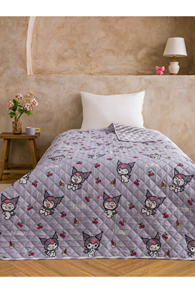 LC Waikiki RMZ GİYİM FARKIYLA غطاء سرير مفرد مطبوع عليه كورومي