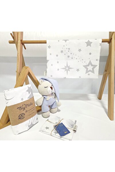 tiny plans Elastic Baby Bed Sheet - Pillowcase Set 70X190 cm