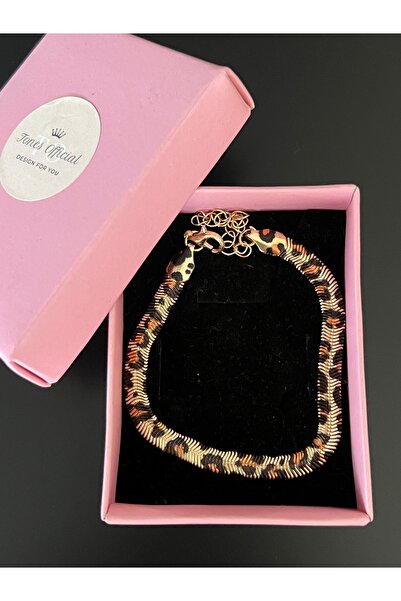 tones official Leopard Pattern Italian/Fineline Bracelet