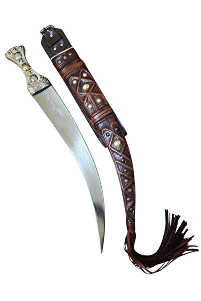 WM Side Dagger with Embroidered Leather