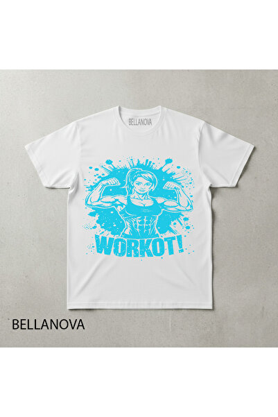 bellanova Premium White Basic Sports Tshirt