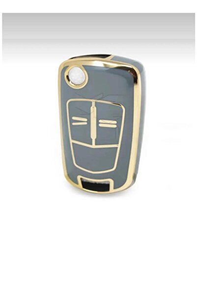 ÖZEN KEYS Luxury Opel Astra H Corsa D 2 Button Nano Protection Key Case Gray ...