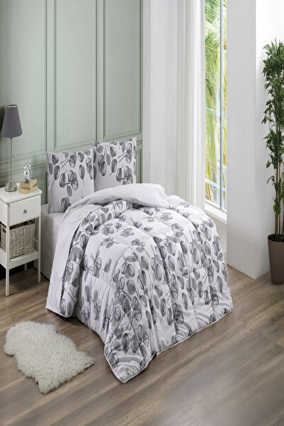 Kristal Single Sleeping Set Koza Gray