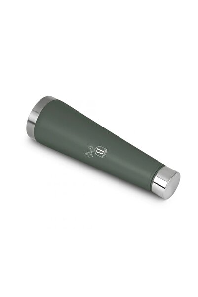 Berlinger Termos, formă de sticlă, 0,4 l, verde mat
