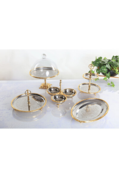 BULUTHOMEAKSESUAR 5 Piece Steel Engraved Presentation Set