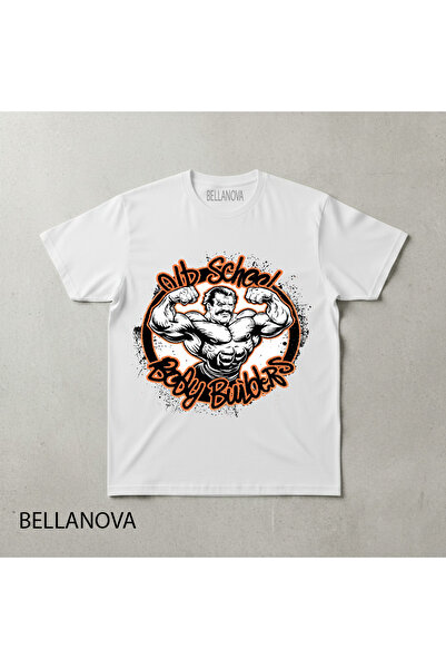 bellanova تيشيرت رياضي أساسي أبيض فاخر