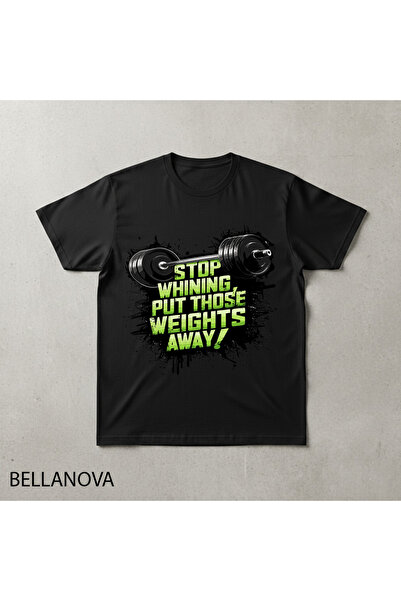 bellanova Premium Μαύρο Βασικό Αθλητικό T-shirt
