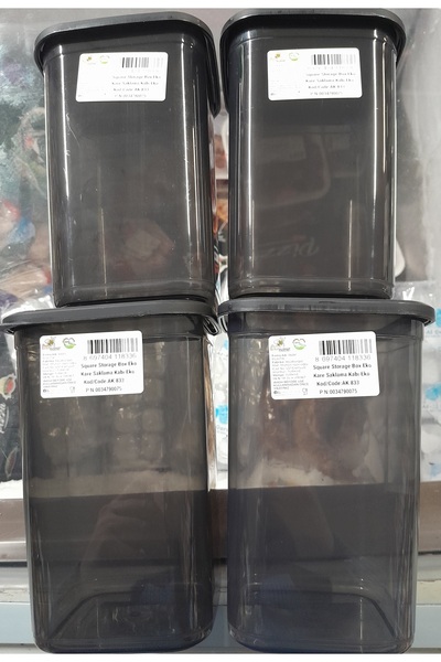 Bee Home Kare Saklama Kabı Eko 4'lü Set