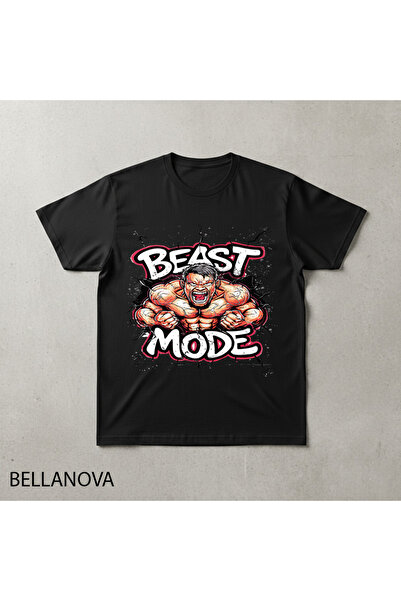 bellanova Premium Μαύρο Βασικό Αθλητικό T-shirt