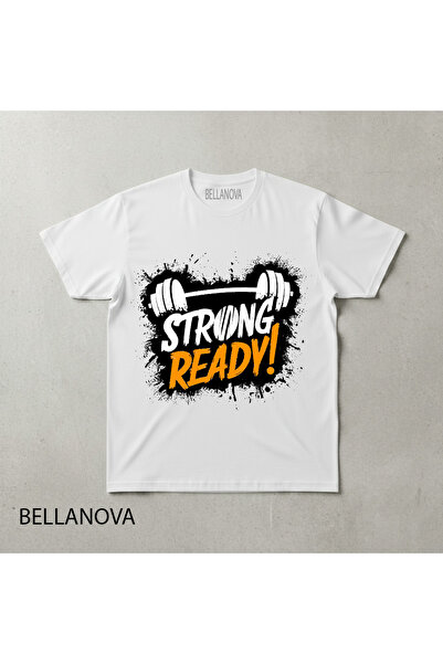 valeriae تيشيرت رياضي أساسي أبيض فاخر