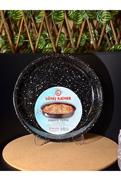 ALEV EMAYE Spotted 28 cm Enamel Baking Tray