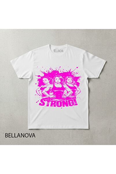 bellanova Premium ΛΕΥΚΟ Βασικό Αθλητικό Μπλουζάκι