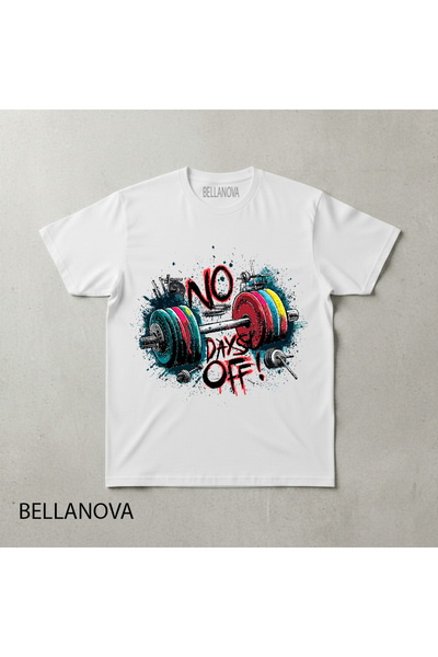 valeriae تيشيرت رياضي أساسي أبيض فاخر