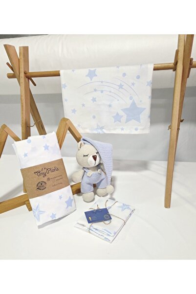 tiny plans Elastic Baby Sheet - Pillowcase Set 80x140 cm