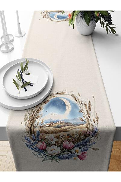 Bertille Home Seria de primăvară 140x40 cm Runner imprimat digital (Paște de ...