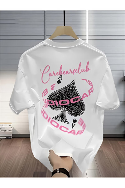 Rayan & Hoor Style Crew Neck Short Sleeve Regular T-Shirt with Front and Back...