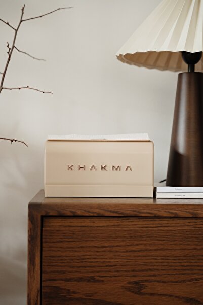 KHAKMA Vanilla Паперовий рушник тримач & Серветниця – Стильний дизайн Декорат...