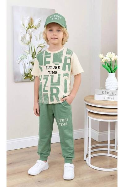 Milanlı Kids Set de vară pentru băieți, cu pălărie și cadou