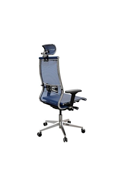 SAMURAI Scaun ergonomic Premium, Samurai, Full Mesh Aramid, cadru otel, syncron, role silentioase, 120kg