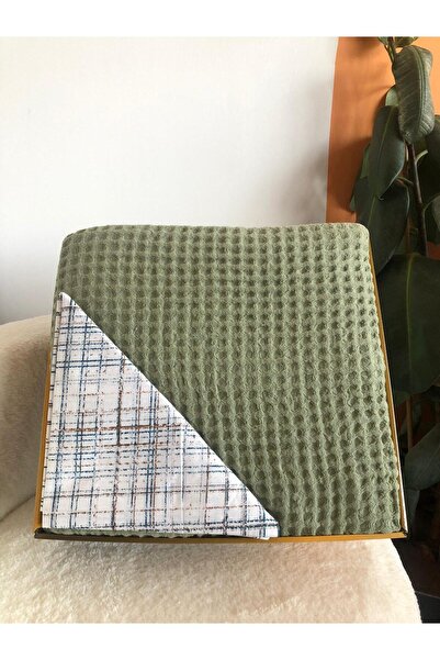 Bikaya Home Double Cotton Luxury Pique Set |   4 Pieces |   Lightweight, Brea...